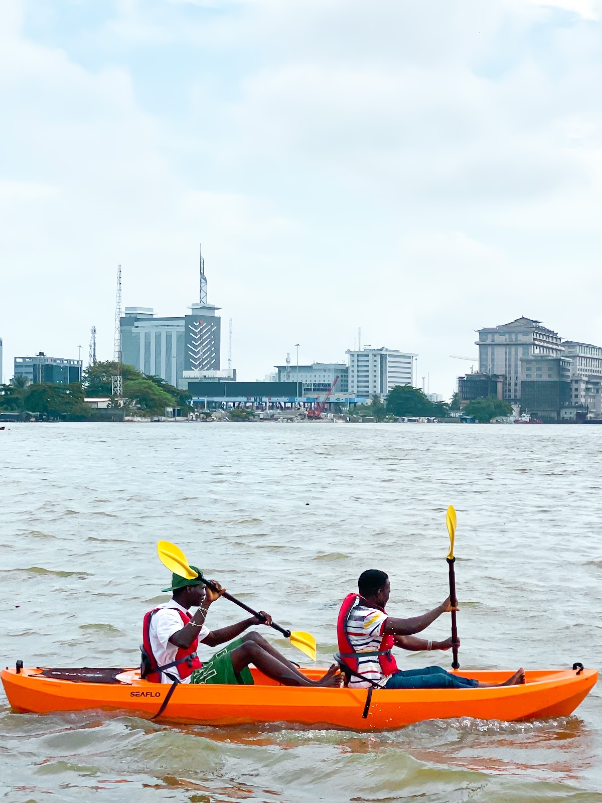 Kayak before the city wakes